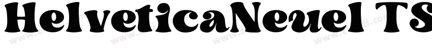HelveticaNeuel TS Ro字体转换